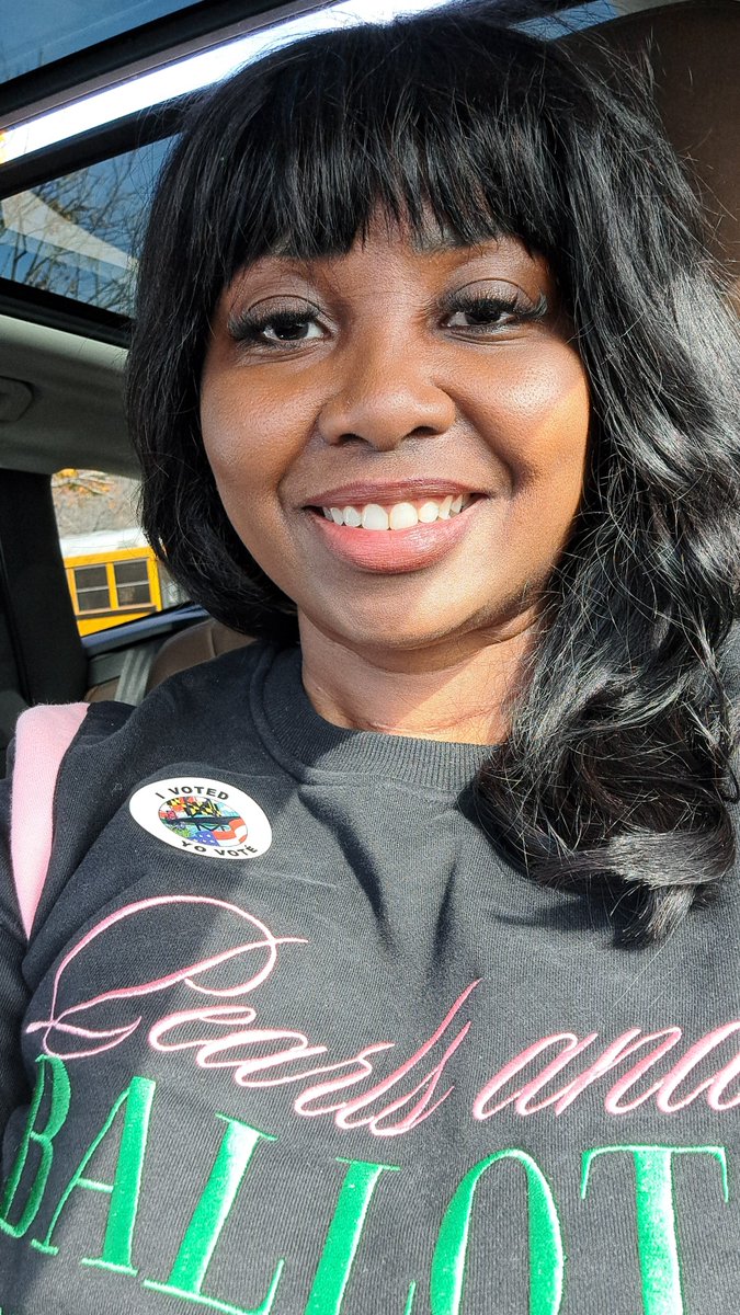 Vote? ✔️  Early voting ends tomorrow in Maryland. If you can't get to the polls tomorrow, try to get there early on Election Day. There's so much at stake. #GOTV