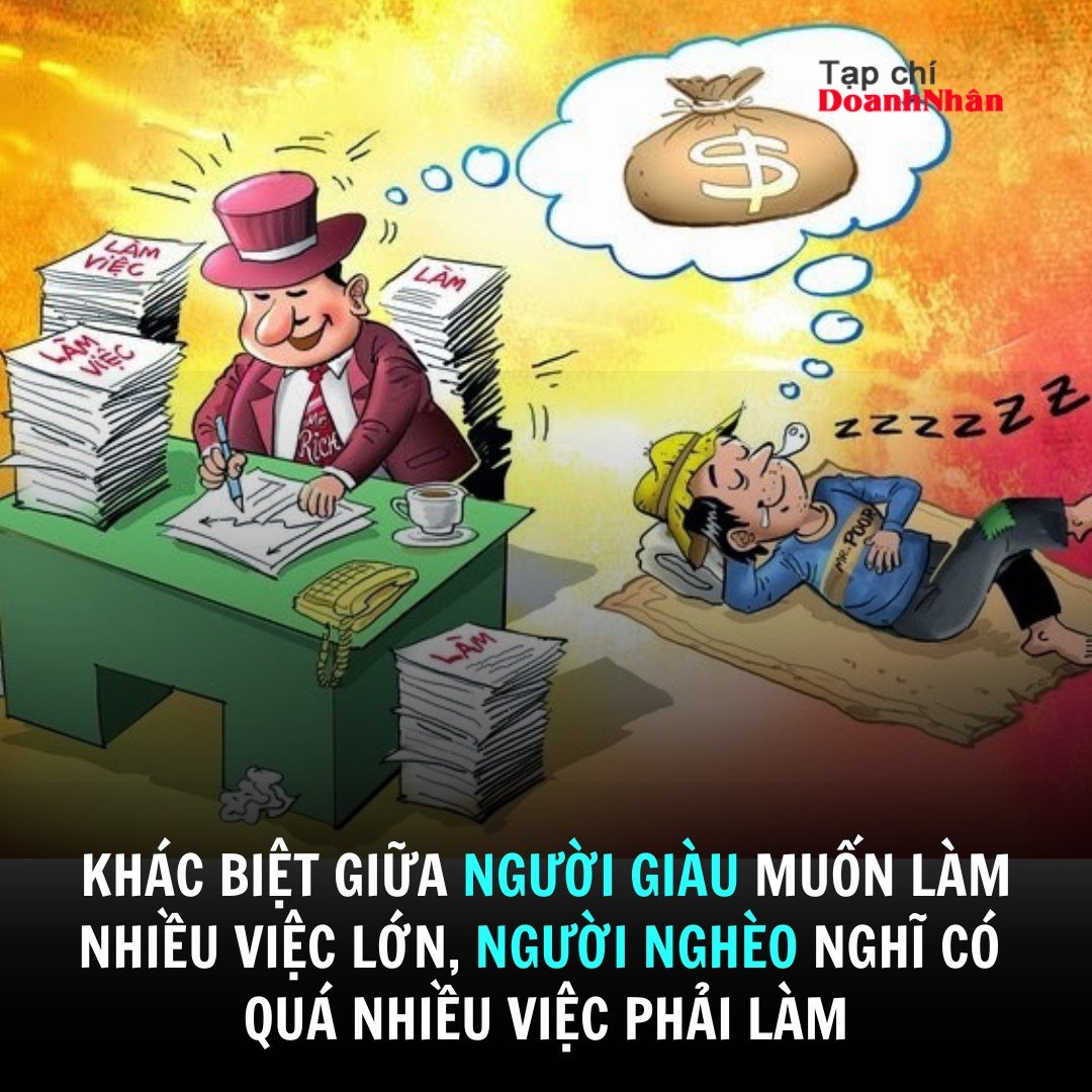 fanastics's tweet photo. Khoảng cách giữa người giàu người nghèo không chỉ ở chỗ tài sản có bao nhiêu, mà nằm ở trong chính lối tư duy của họ https://t.co/r2oOfqyegj