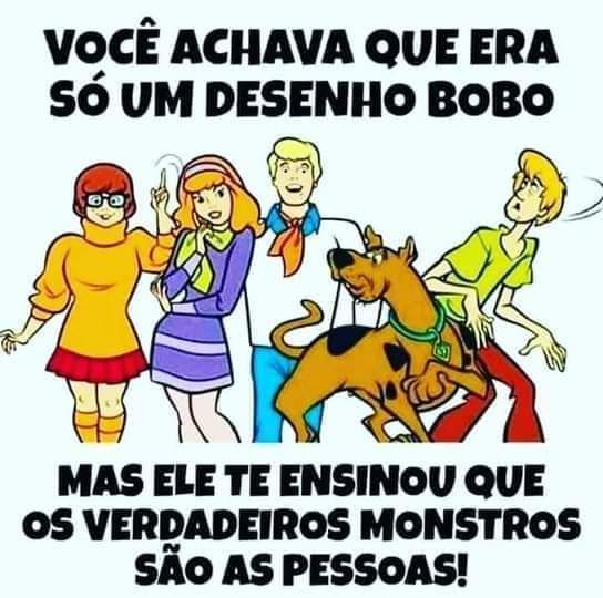 OMIuminados's tweet photo. VOCÊ ACHAVA QUE ERA SÓ UM DESENHO BOBO...
MAIS ELE TE ENSINOU QUE OS VERDADEIROS MONSTROS SÃO AS PESSOAS
#VERDADEIROS #mostros #pessoas https://t.co/UMDFbe3Xix