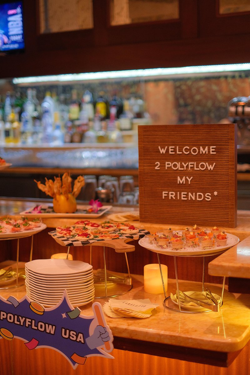 Polyflow_PayFi's tweet image. Yesterday, we had an amazing time bringing together our backers, partners, and friends at #Money2020!

Huge thanks to everyone who joined us for an afternoon of good vibes, connections, and big ideas in #PayFi and cross-border finance 🌟

Here’s to building the future together!…