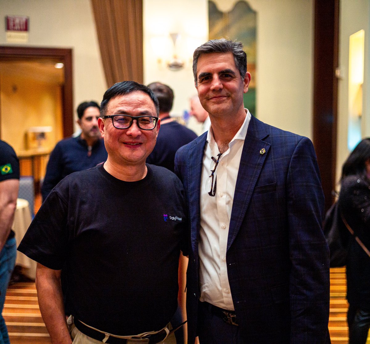 Polyflow_PayFi's tweet image. Yesterday, we had an amazing time bringing together our backers, partners, and friends at #Money2020!

Huge thanks to everyone who joined us for an afternoon of good vibes, connections, and big ideas in #PayFi and cross-border finance 🌟

Here’s to building the future together!…