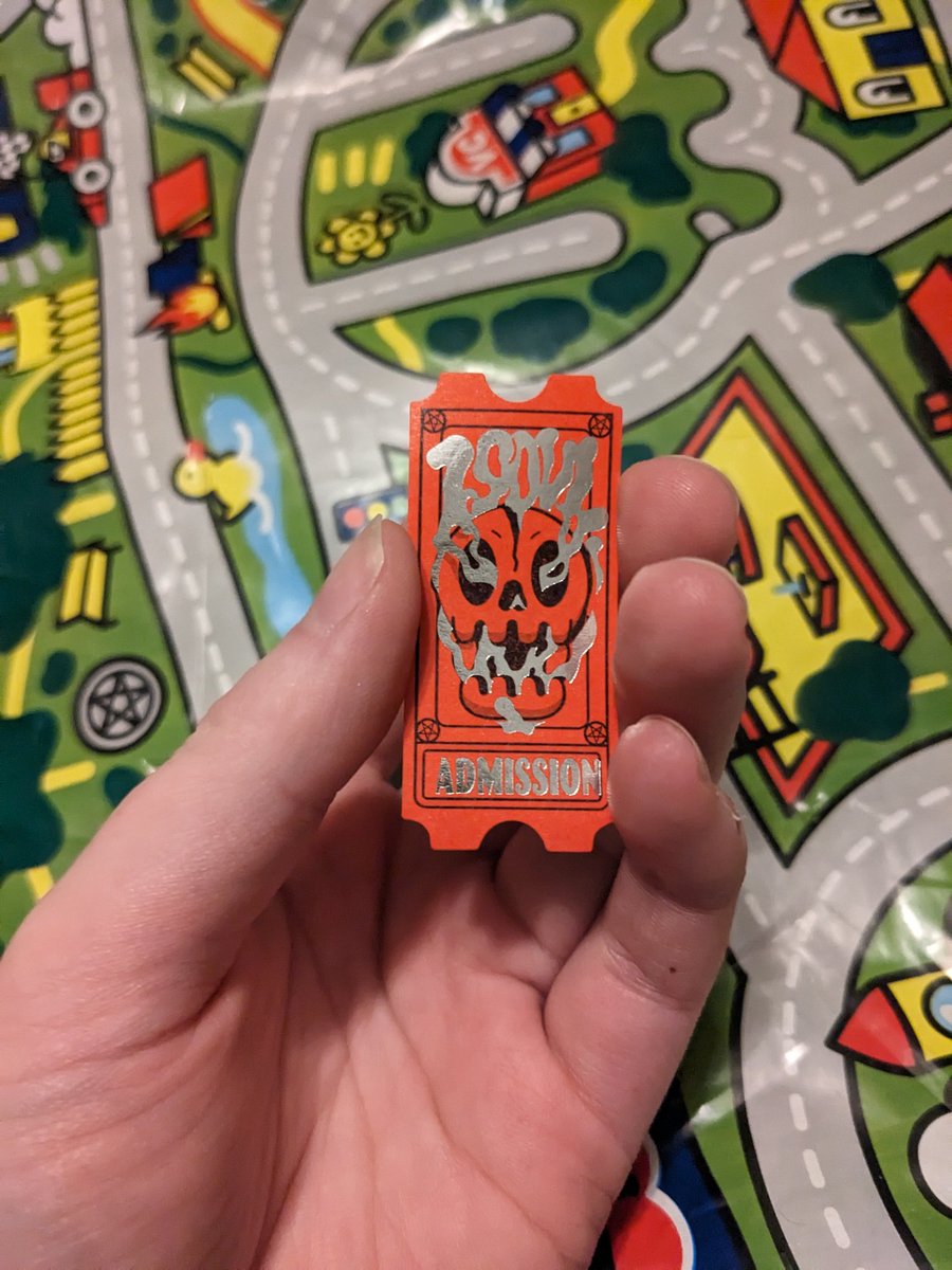 talkinggrape's tweet photo. Y'all check your @coolshirtz orders closely when you get them I found this little shitter laying on my floor I almost totally missed it. https://t.co/8c8m54fo0i