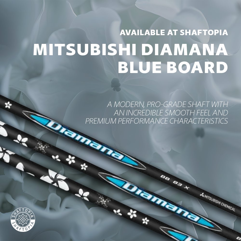 shaftopia's tweet photo. AVAILABLE AT SHAFTOPIA

#Mitsubishi Diamana BB (Blue Board) Driver Shaft 🏌️ Designed with all the traditional branding that made Diamana™ so beloved, this driver shaft was made with all the engineering prowess and material innovation that made the brand dominant on tour. https://t.co/iSTTezHHN1