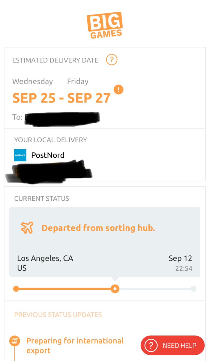Albin2301's tweet photo. @BuildIntoGames How long does it take to respond to an email (sent 25th october) about a package that went missing almost two months ago… Ordered sep 9…… https://t.co/5eIAUc6hCs