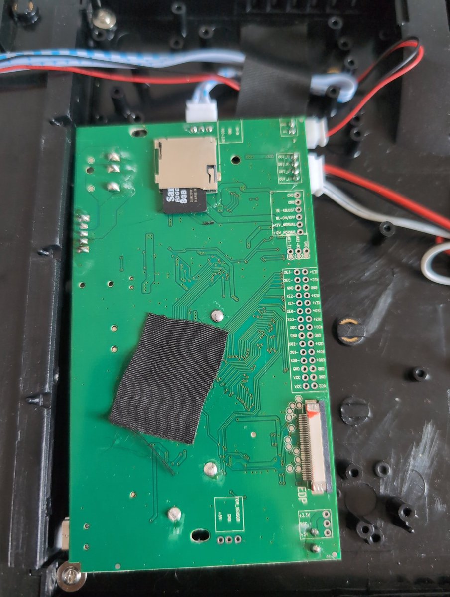 rankstar591's tweet photo. Easiest firmware I've ever had to pull from a device - literally an sdcard hidden behind some black tape lol https://t.co/xb27oOZ3xN