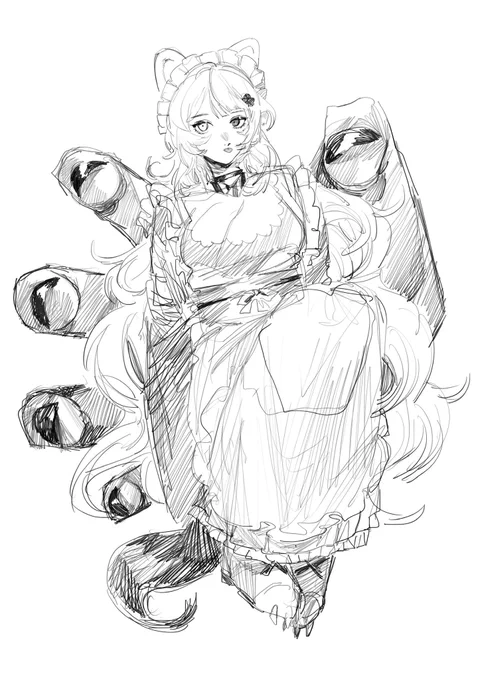 ダークなとこちゃん多めでした
 #今月描いた絵を晒そう 