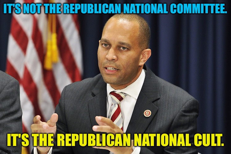 #VoteBlueDownBallot 
#TakeBackTheHouse
#SpeakerJeffriesHasANiceRing