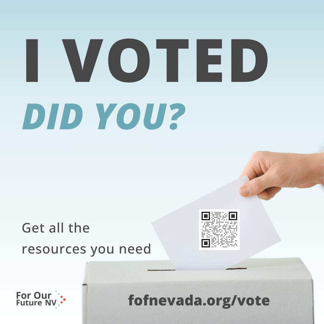ForOurFutureNV's tweet photo. Retweet if you've voted in Nevada! Let's show them just how many Kamala supporters the Battleborn state has! #IUnderstoodTheAssignment https://t.co/SP9nJJxPVt
