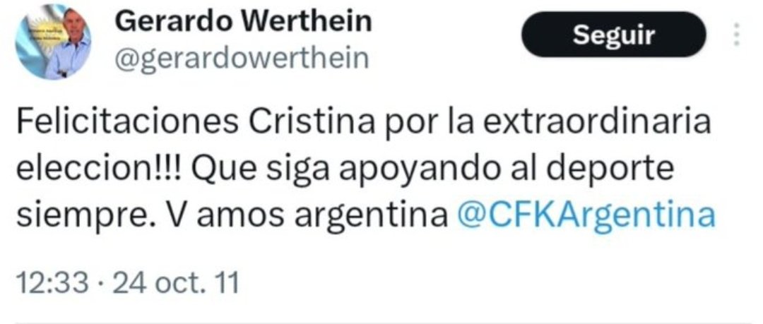 #AHORA 🇦🇷 #X El nuevo canciller Gerardo Werthein que reemplaza a la eyectada Diana Mondino borra su cuenta de X para que no veamos su vergonzoso pasado Kirchnerista 📷