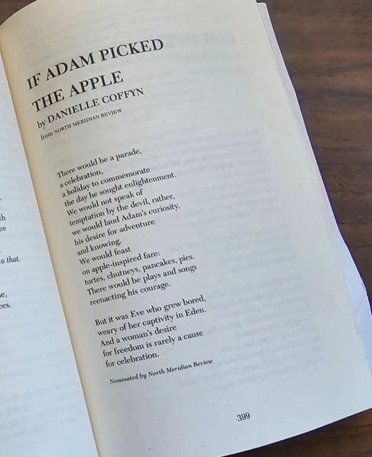 SandraEckersley's tweet photo. Wow. If there was one poem that best explains where we are right now in the world, this is it. This just won a Pushcart Prize. #DanielleCoffyn #auspol #HarrisSurge #MAGA https://t.co/zDni9jHw1T