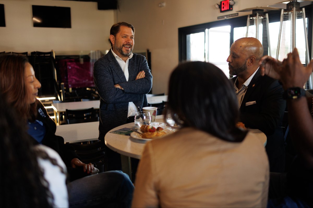 Ruben Gallego (@rubengallego) on Twitter photo .<a href="/Bakari_Sellers/">Bakari Sellers</a>, <a href="/coreywoodstempe/">Corey Woods</a> and I met with community leaders in Tempe who know how important it is to get out there and vote.
Let’s make these next 6 days count! .<a href="/Bakari_Sellers/">Bakari Sellers</a>, <a href="/coreywoodstempe/">Corey Woods</a> and I met with community leaders in Tempe who know how important it is to get out there and vote.
Let’s make these next 6 days count!