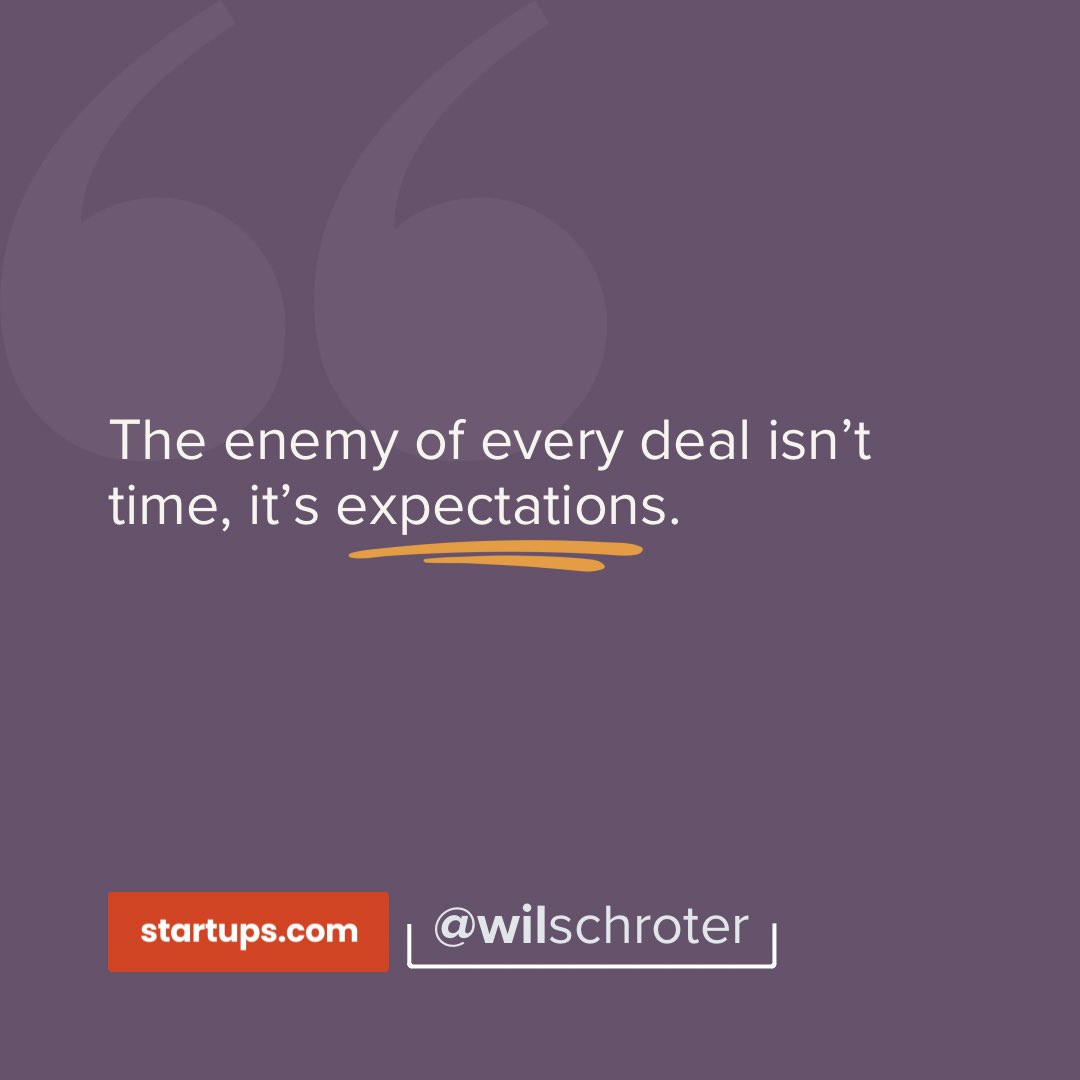 startupscom's tweet image. Setting the right expectations can make or break a deal. Time isn’t the enemy—misaligned expectations are. 🔑

How do you manage expectations in your negotiations?

#Startups #DealMaking #Expectations