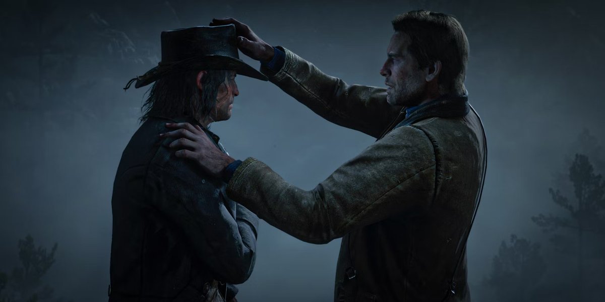 typhloz's tweet photo. Red Dead Redemption 2

J'ai pris mon temps et je me suis pris la claque, c'était EXCEPTIONNEL.
Suivre l'évolution du grand personnage qu'est Arthur Morgan, quelle expérience. La map qui regorge de secret, le jeu vrm magnifique, mais surtout l'histoire : DINGUE. https://t.co/X6c41fyJxE
