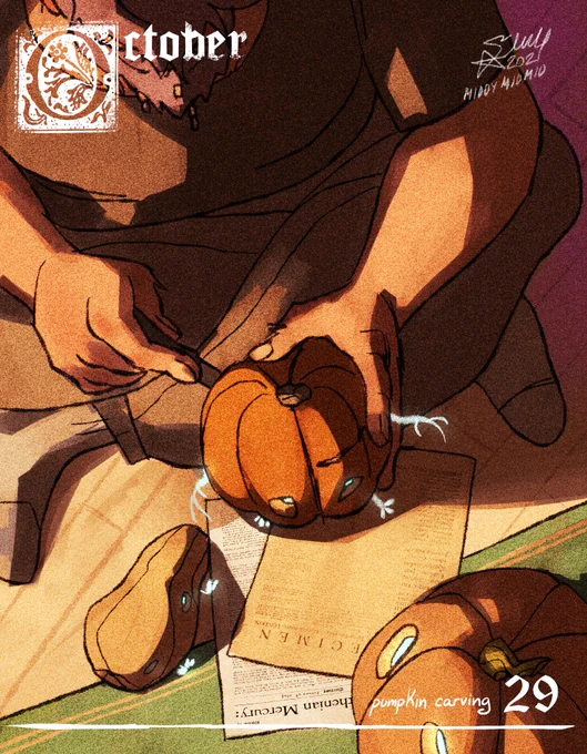 29. Pumpkin 30. Ghost#bweirdOCtober 