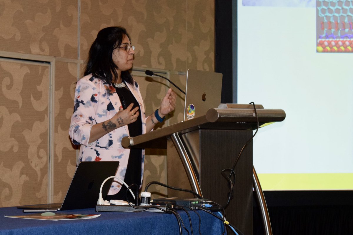 Congratulations to Sapna Sarupria (U. Minnesota) who is the 2024 CoMSEF Impact Award winner!