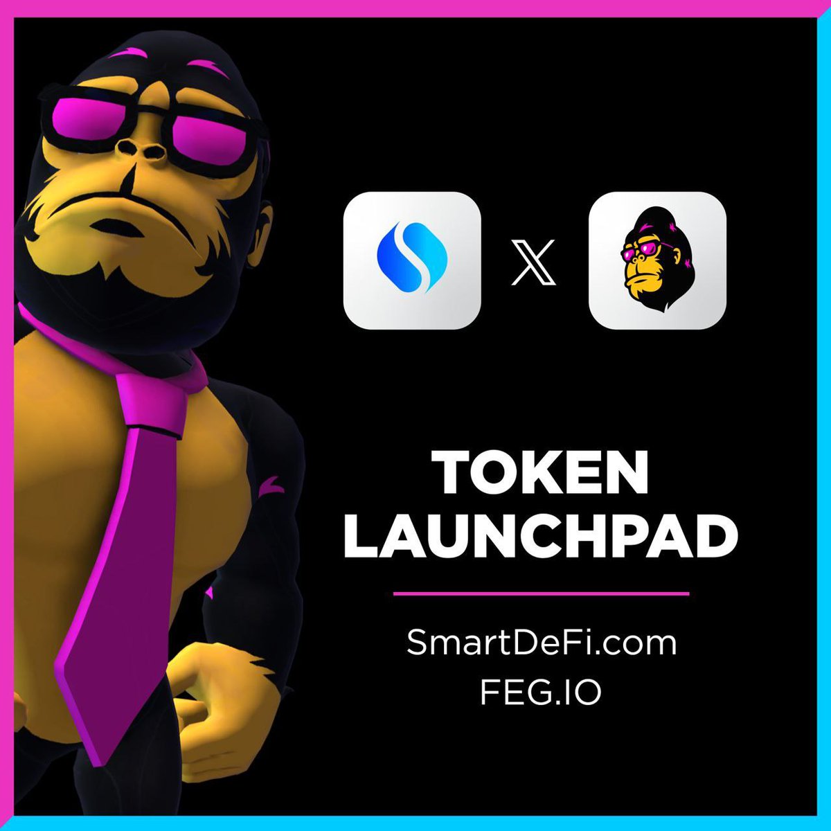 RTRcrypto's tweet photo. 🦍 Feed Every Gorilla is going on 4 years!
#FEGtoken

$FEG & Twice Audited Token Launchpad are LIVE on #Base, #ETH, & #BNB chains!

🔗 Explore the Token: https://t.co/LNE0dx7Odz
0xf3c7cecf8cbc3066f9a87b310cebe198d00479ac

🌐 Explore the Launchpad:
https://t.co/j3QnknjXcv

Reached $4 Billion Market Cap in the last bull run & ready for the next!

📜 Learn more at https://t.co/V4RpHxaDUk