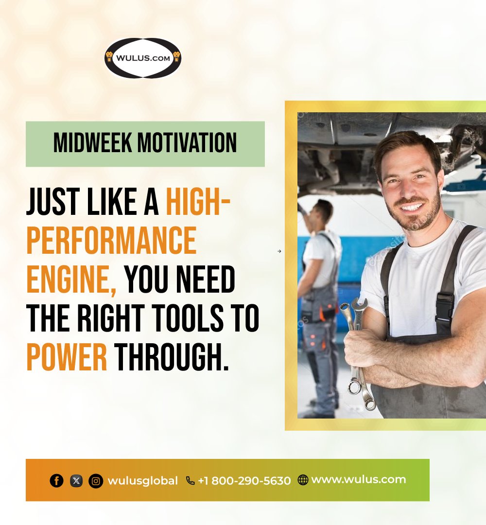 wulusglobal's tweet photo. Feeling that Wednesday slump? Don’t let it slow you down!

Just like a high-performance engine, you need the right tools to power through. ⚙️

https://t.co/jSnN285q1u has your back with top-notch MRO supplies — from essentials to those hard-to-find gems! https://t.co/aXWSn6sCsn