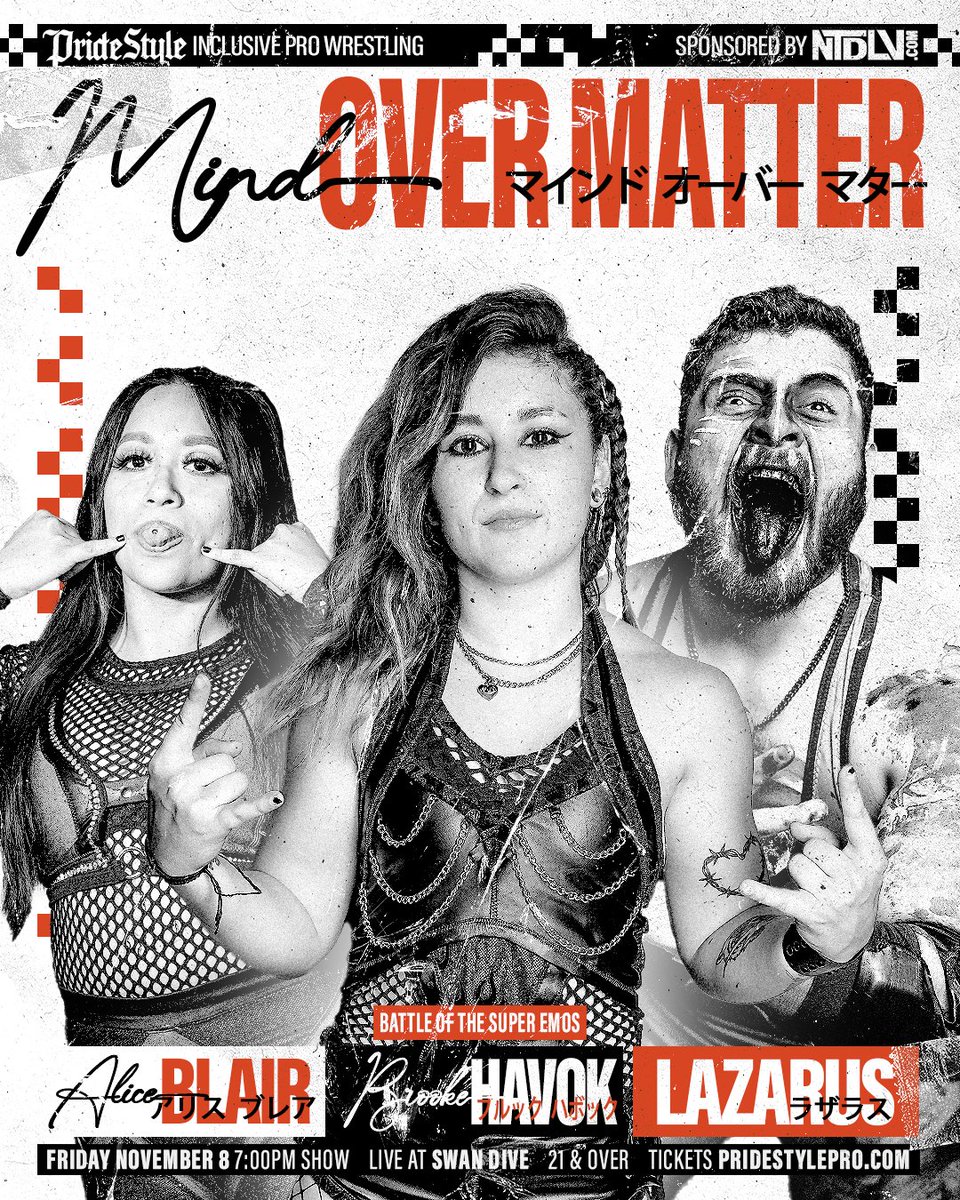 PrideStyle 🖤 Inclusive Pro Wrestling tweet media