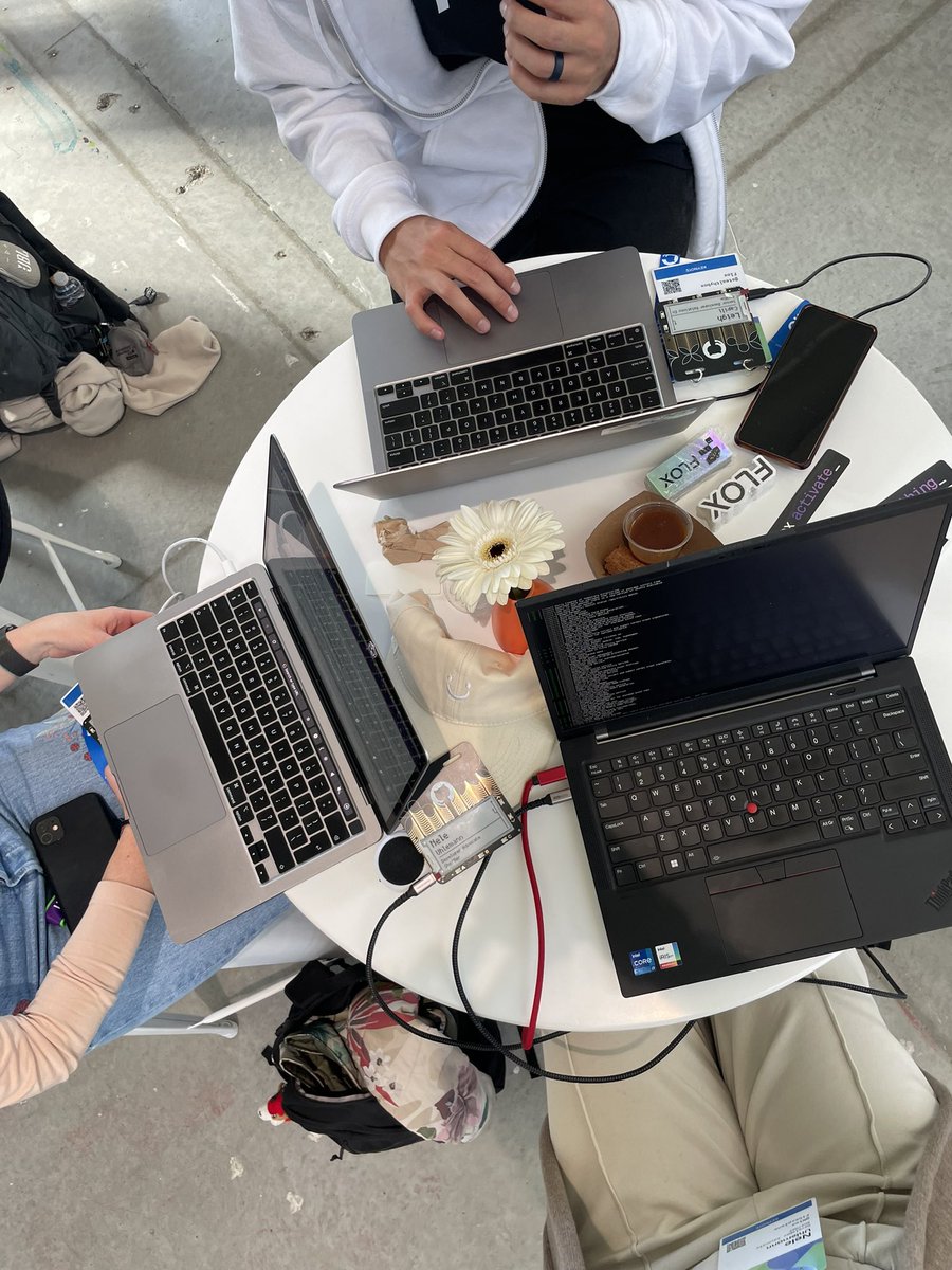 Nele Lea (@nele_lea) on Twitter photo Honc Honc from <a href="/githubuniverse/">GitHub Universe</a> .
Hacking my badge with <a href="/tinyg210/">Anca Ghenade</a> and <a href="/capileigh/">Leigh Capili ๐ง</a>
I have now a goose approved badge <a href="/Honcstack/">The HONC Stack</a> Honc Honc from <a href="/githubuniverse/">GitHub Universe</a> .
Hacking my badge with <a href="/tinyg210/">Anca Ghenade</a> and <a href="/capileigh/">Leigh Capili ๐ง</a>
I have now a goose approved badge <a href="/Honcstack/">The HONC Stack</a>