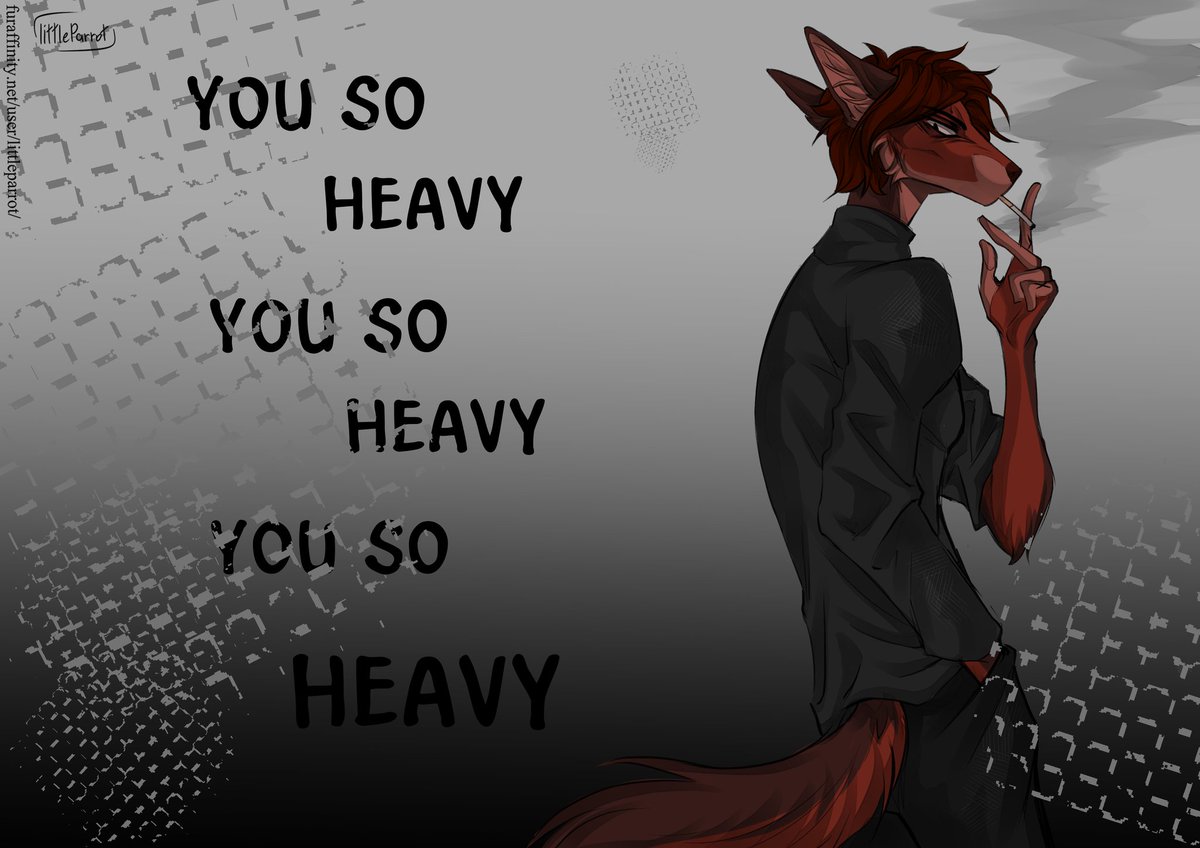 LittleBudgi's tweet photo. ♫ YONAKA - Heavy ♫

#furry #art #sketch https://t.co/SgF5DDI3Ja