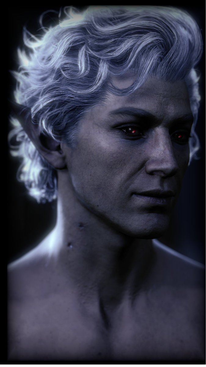Kuredent's tweet photo. I love him, help me

#astarionbg3  #astarion #BaldursGate3  #impossiblelove https://t.co/xRlU19VUHn