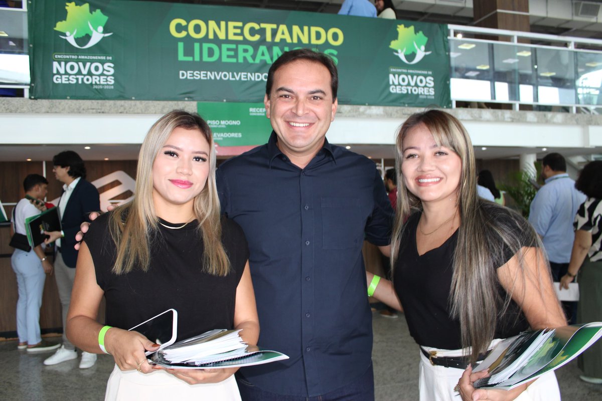 MateusAssayag's tweet photo. Hoje participei do Encontro Amazonense de Novos Gestores, realizado pela Associação Amazonense de Municípios (AAM), que teve como objetivo conectar as lideranças que estarão a frente das prefeituras de todos os municípios do Amazonas de 2025 até 2028.

🧵 https://t.co/tehBgSz5Jn