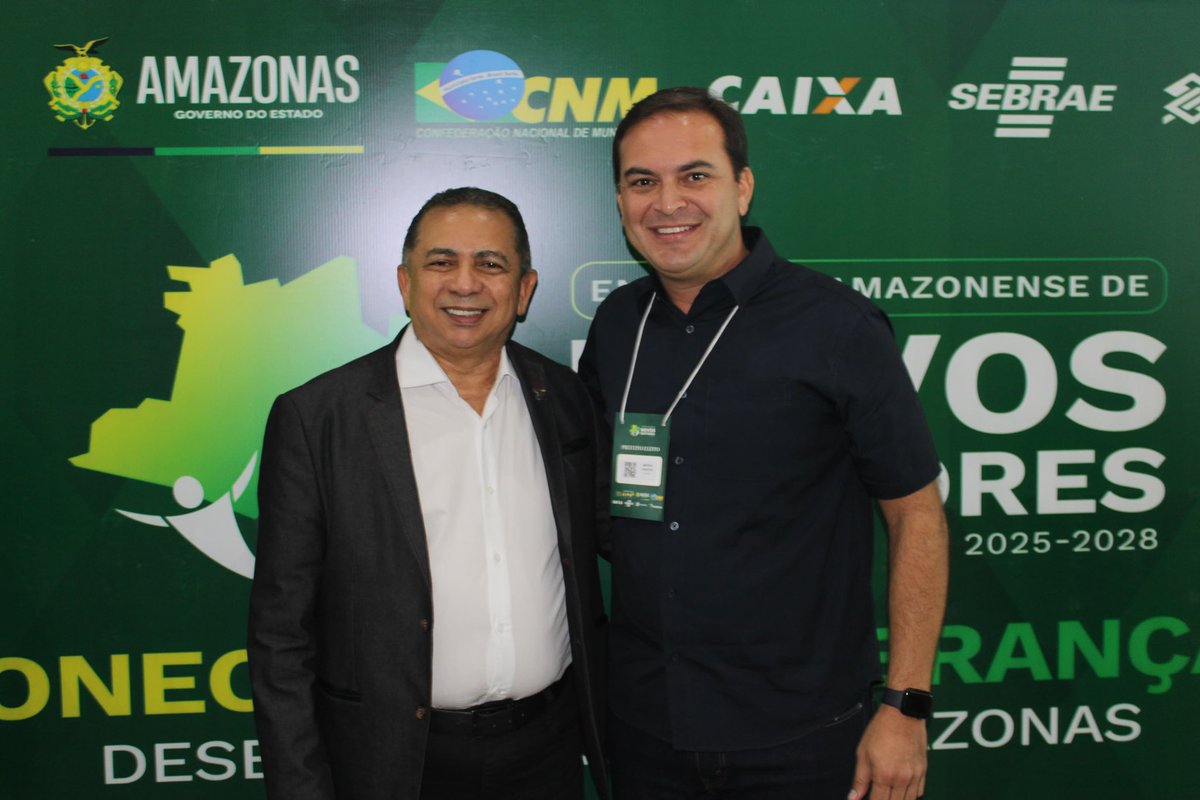 MateusAssayag's tweet photo. Hoje participei do Encontro Amazonense de Novos Gestores, realizado pela Associação Amazonense de Municípios (AAM), que teve como objetivo conectar as lideranças que estarão a frente das prefeituras de todos os municípios do Amazonas de 2025 até 2028.

🧵 https://t.co/tehBgSz5Jn