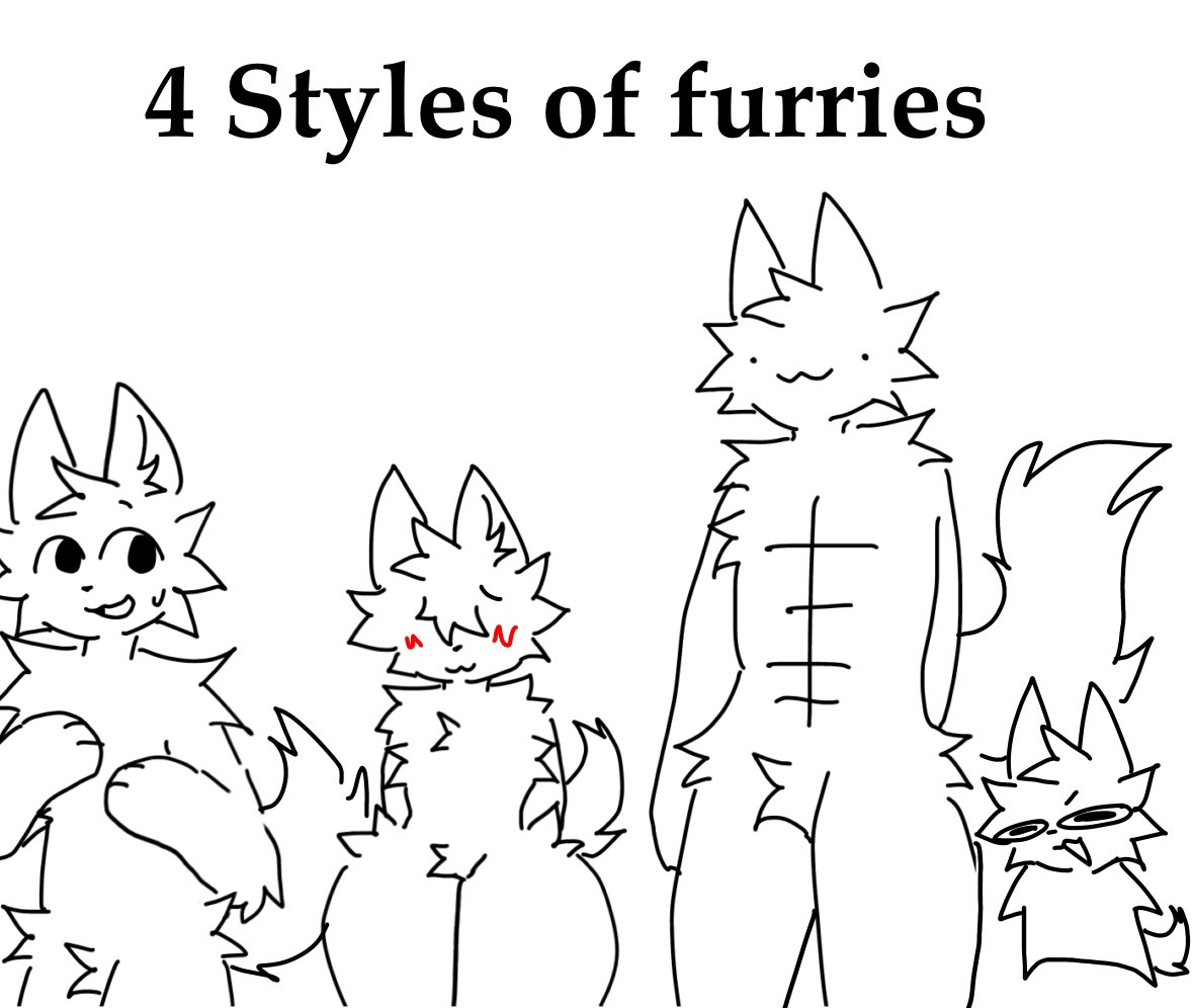 KEmojicat95002's tweet photo. Furry Styles  #meme #furry https://t.co/bWcdFJphcd