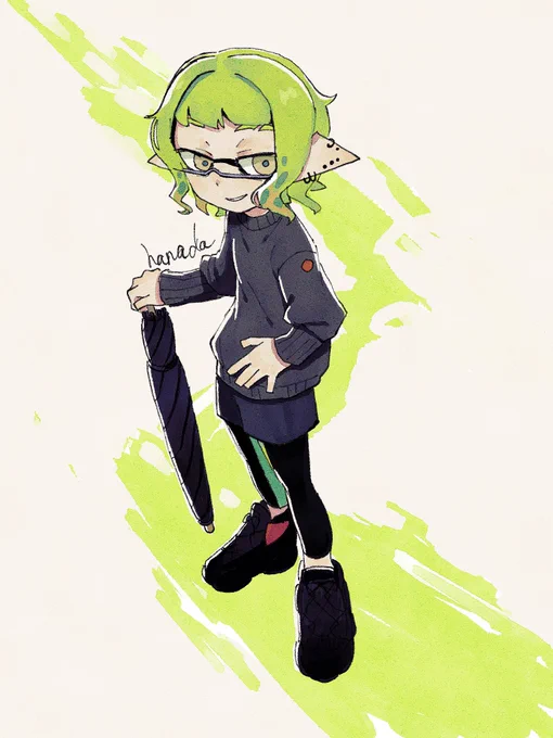 今日はキキョウの誕生日ですイラスト間に合わなかったので過去絵再掲  #hanadamyikatako 