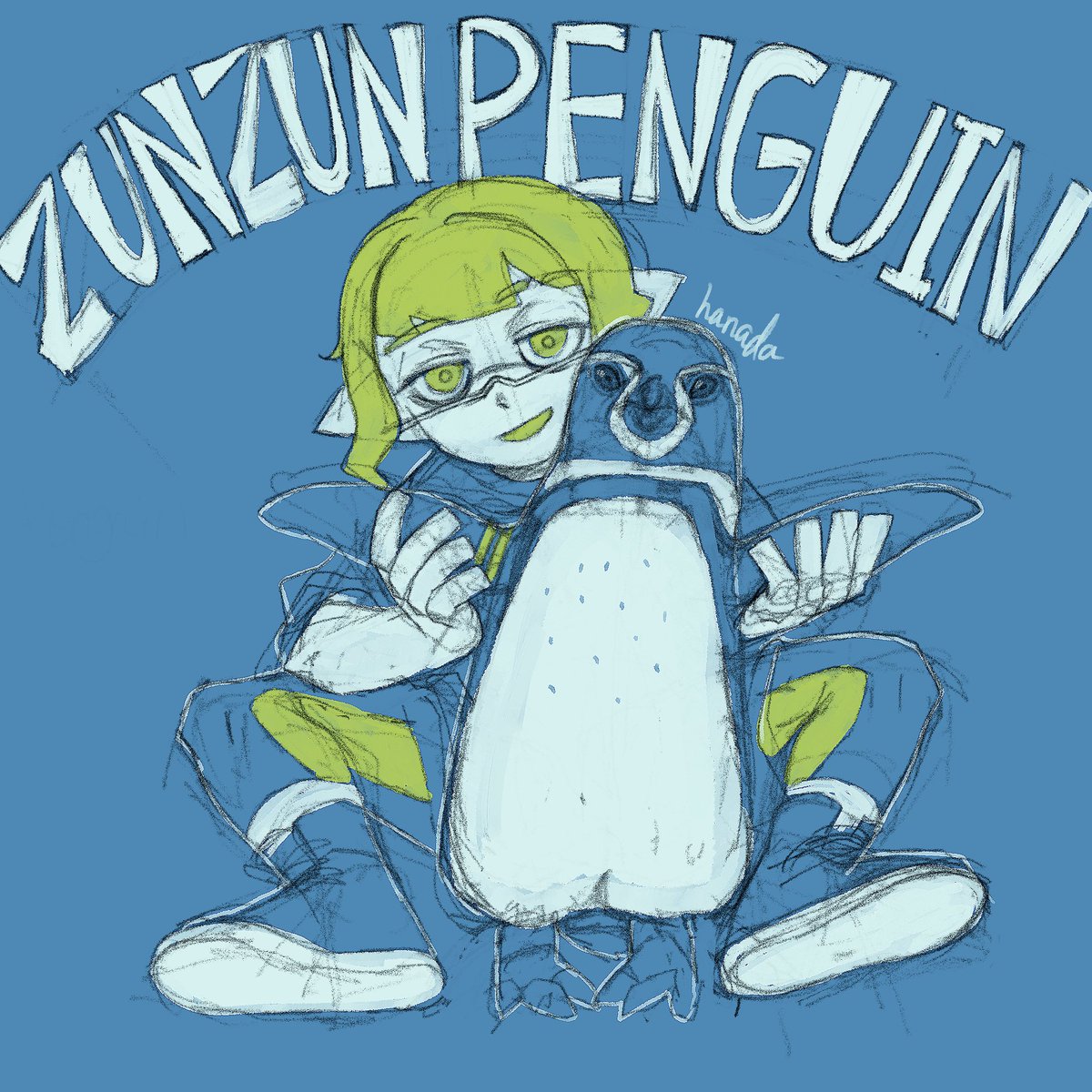 インクリング 「今日はキキョウの誕生日ですイラスト間に合わなかったので過去絵再掲  #hanad」|ハナダ‎(イ)のイラスト