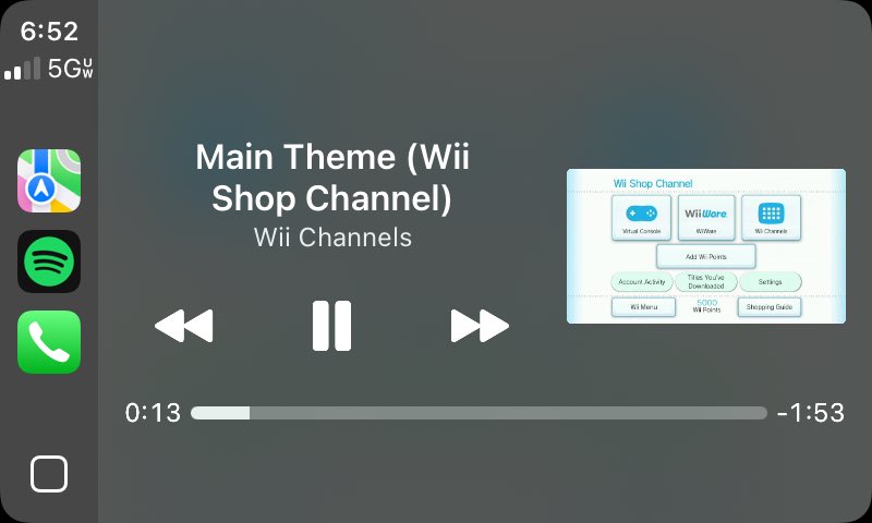 What was your first stream on Nintendo Music?