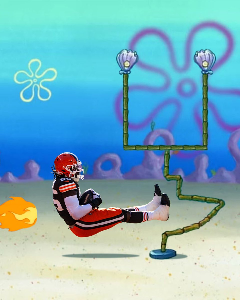 Browns's tweet image. To the invisible boatmobile!!

@SpongeBob x @David_Njoku80