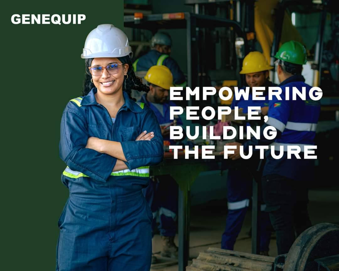 Celebrating our hardworking apprentices at Genequip! 🎉 Watch them in action as they build skills in machinery operations, driving a sustainable future for Guyana. Big thanks to the Government of Canada for supporting this journey! 🇨🇦🌱 #CanadaCaribbean #cican_sage
