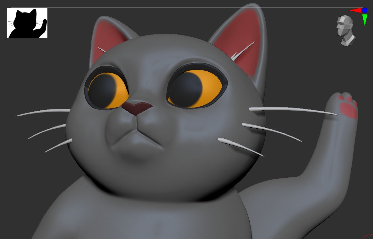 When your cat isn't in the mood and shes about to slap you -