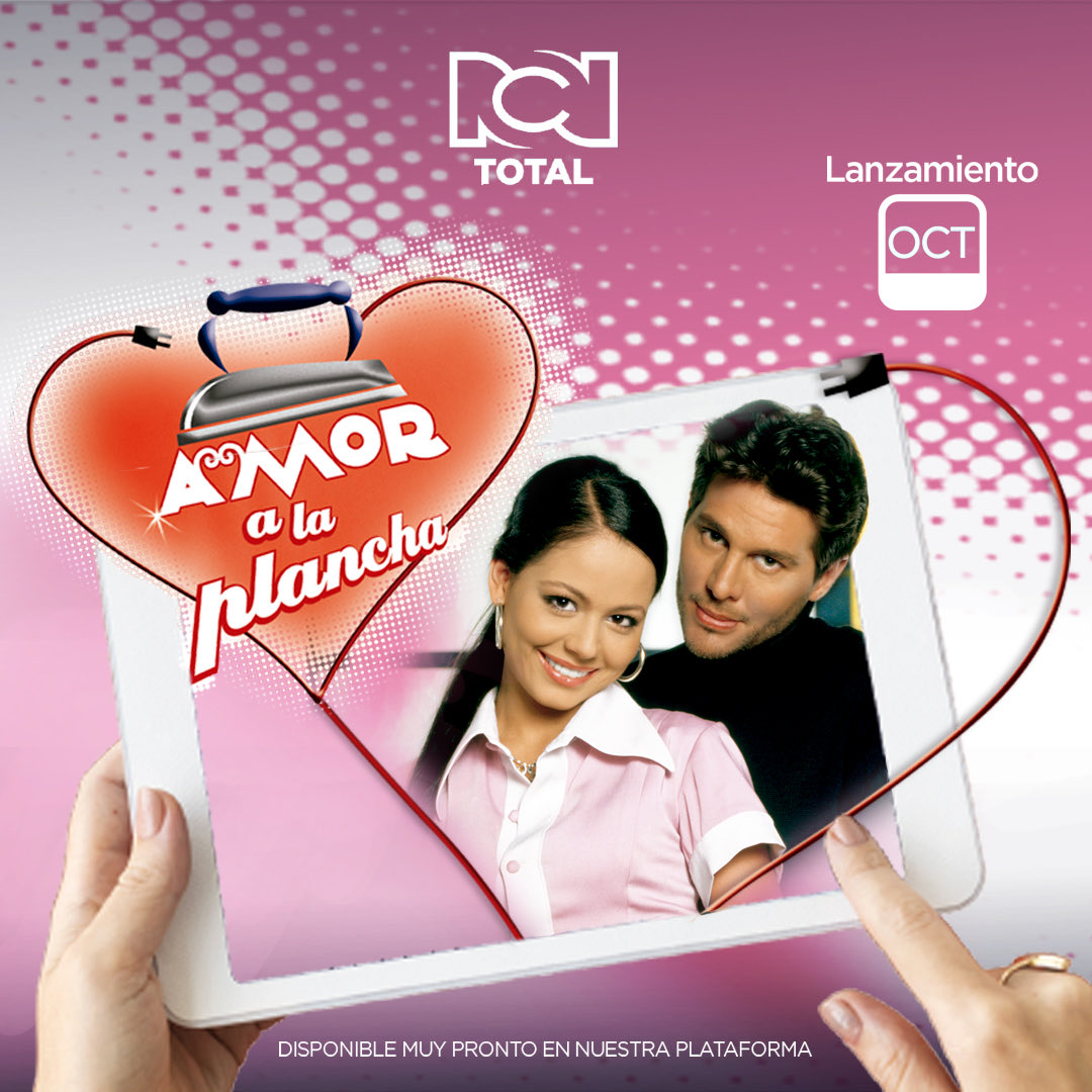 rcntotal's tweet photo. 💘 #AmorALaPlancha se suma a los lanzamientos de este mes en 𝐑𝐂𝐍 𝐓𝐨𝐭𝐚𝐥. 

Prepárate para conocer la historia de 𝐮𝐧 𝐚𝐦𝐨𝐫 𝐪𝐮𝐞 𝐩𝐚𝐫𝐞𝐜𝐢́𝐚 𝐢𝐦𝐩𝐨𝐬𝐢𝐛𝐥𝐞, 𝐩𝐞𝐫𝐨 𝐝𝐞𝐦𝐨𝐬𝐭𝐫𝐨́ 𝐥𝐨 𝐜𝐨𝐧𝐭𝐫𝐚𝐫𝐢𝐨.

#Lanzamiento #MuyPronto #Entretenimiento #RCNTotal https://t.co/CZ1jjXurXm