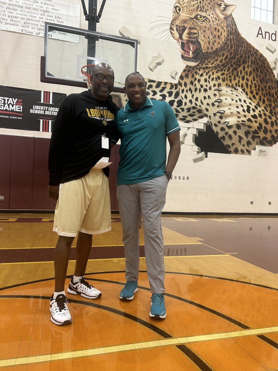 Thank you to Coach Jason Gee; Associate Head Coach/Chief of Staff at Coastal Carolina for stopping by Liberty Basketball Today. My Brother!