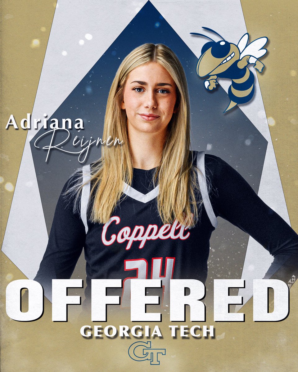 Coppell Cowgirls Basketball (@cowgirlsbball) on Twitter photo Big congrats to Adriana Reijnen on receiving her first college offer from Georgia Tech! Keep up the hard work; we couldn’t be more excited! #Offered #YellowJackets <a href="/AdrianaReijnen/">Adriana Reijnen</a> Big congrats to Adriana Reijnen on receiving her first college offer from Georgia Tech! Keep up the hard work; we couldn’t be more excited! #Offered #YellowJackets <a href="/AdrianaReijnen/">Adriana Reijnen</a>