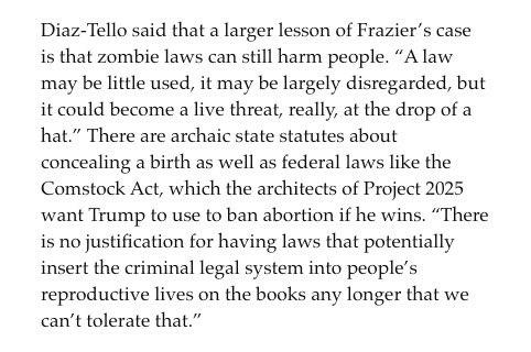 And, incredibly, the original story doesn't explain that Nevada's abortion ballot measure doesn't prevent more cases like this from happening. So I did:
jezebel.com/cop-who-got-a-…