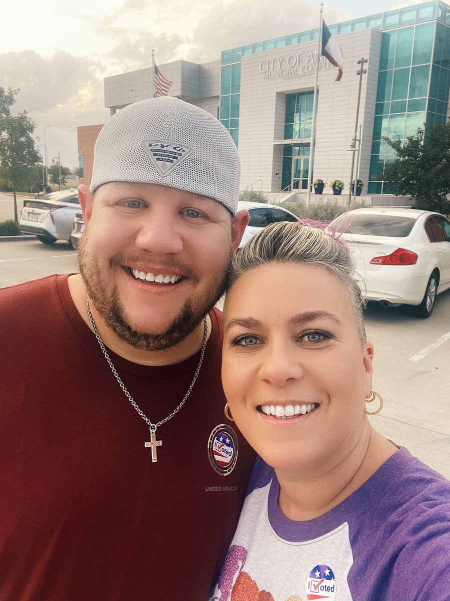 Just got done voting! Remember if you don’t participate you don’t get to complain!