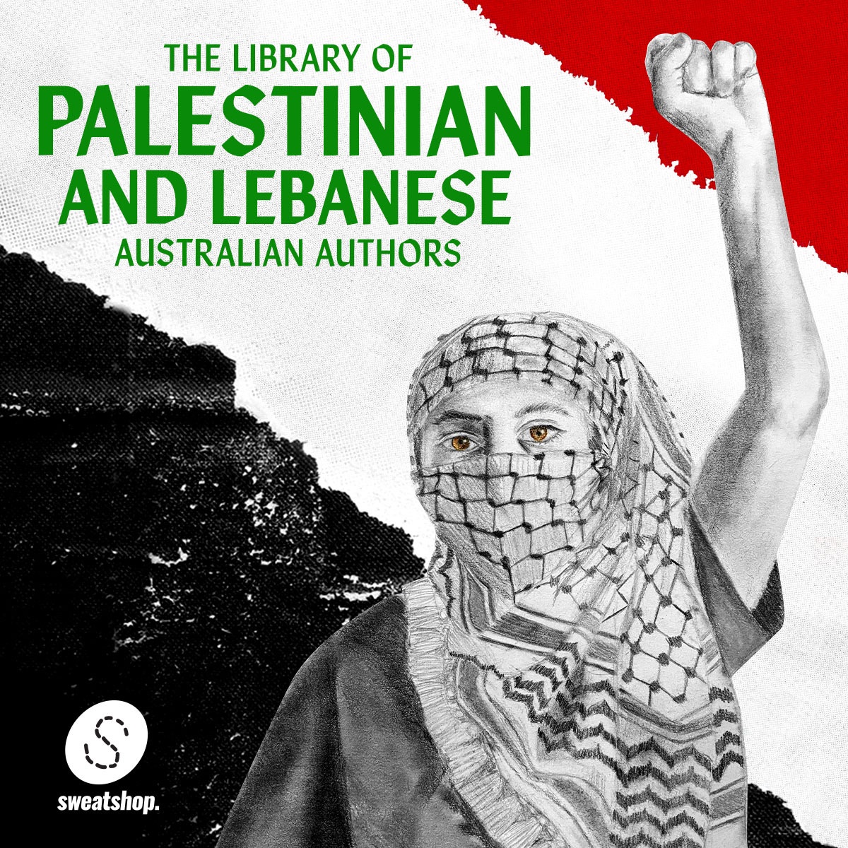 Sweatshop is honoured to officially launch The Library of Palestinian and Lebanese Australian Authors.

Now more than ever, it is imperative that we support the impeccable scholarship and stories of our Palestinian and Lebanese communities.

Link: sweatshop.ws/library-arab-a…