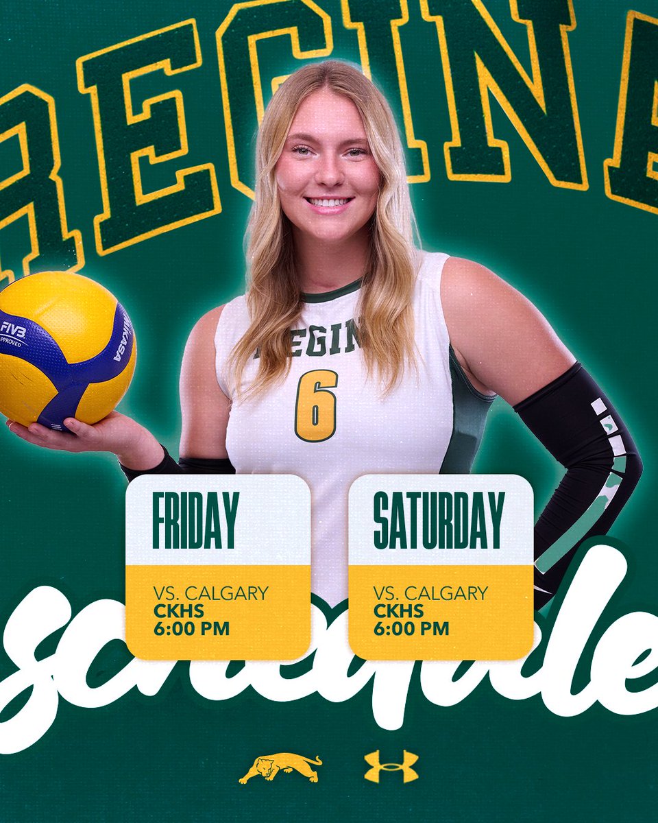 Home openers THIS WEEKEND at the CKHS 😻

🎟️ reginacougars.com/tickets