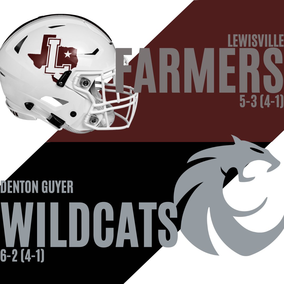 SolomonMaysDFW's tweet photo. The Scouting Report game preview for Friday night's 6A district-5 matchup at Max Goldsmith stadium @ 7pm

Lewisville (4-1) vs Denton Guyer (4-1)
@LHSFball 
@DentonGuyer_FB https://t.co/c9q1xF0ICM