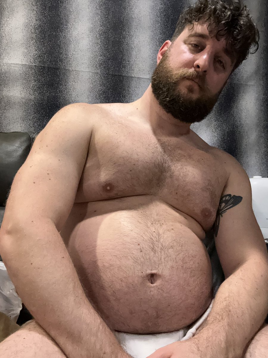 The belly is bellying