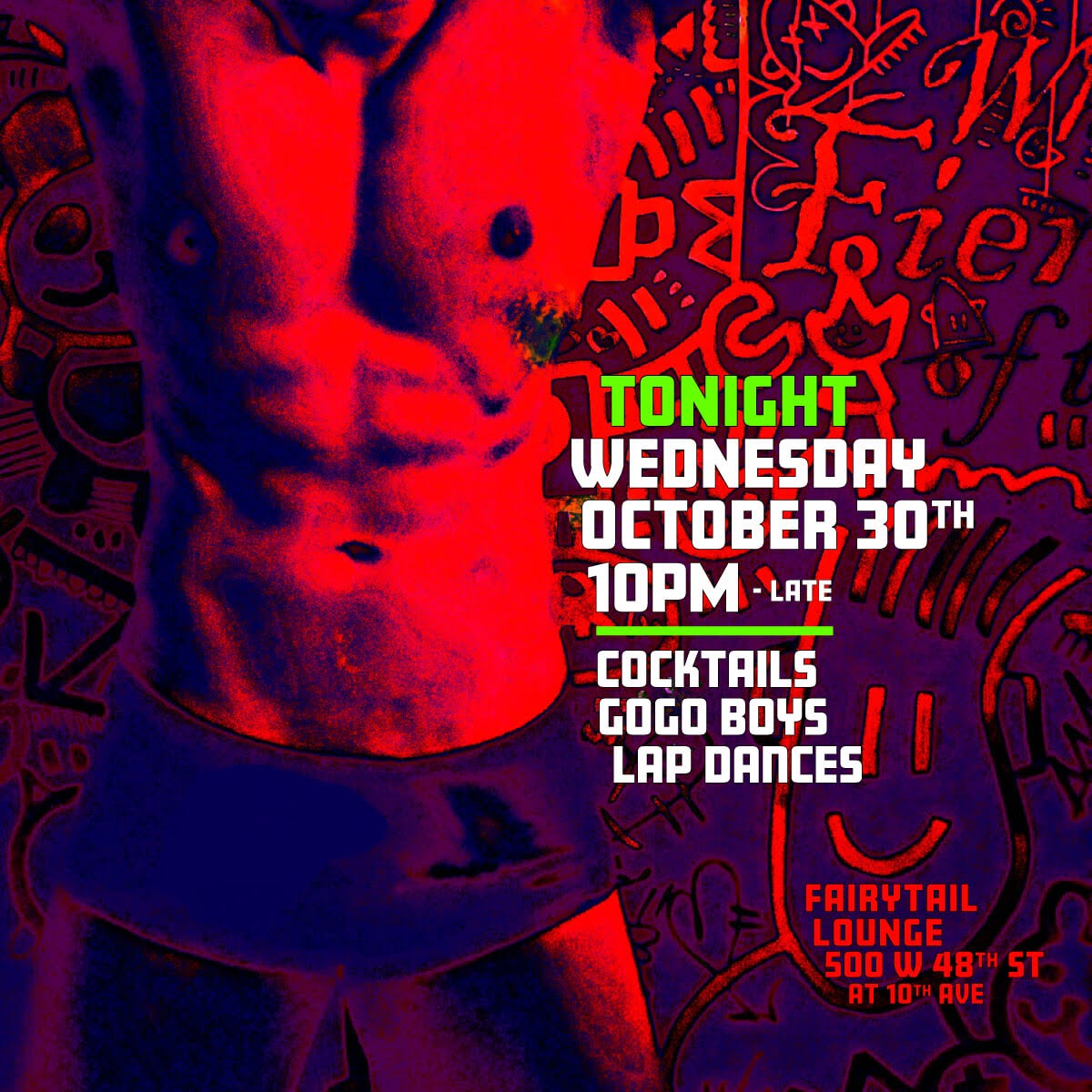 sundayBEST48's tweet photo. See you @FairytailLounge TONIGHT. Mention HH at the door for a FREE VODKA SHOT (valid upon entry only). Sexy gogo boys, cocktails, and lap dances. 500 West 48th Street. 10PM 

#Wednesday #nycnightlife #gaybar #nyc #nuevayorkgay #hombresgay #HK #Miercoles #nyctourist #gaynyc https://t.co/7kVmPwqrXp
