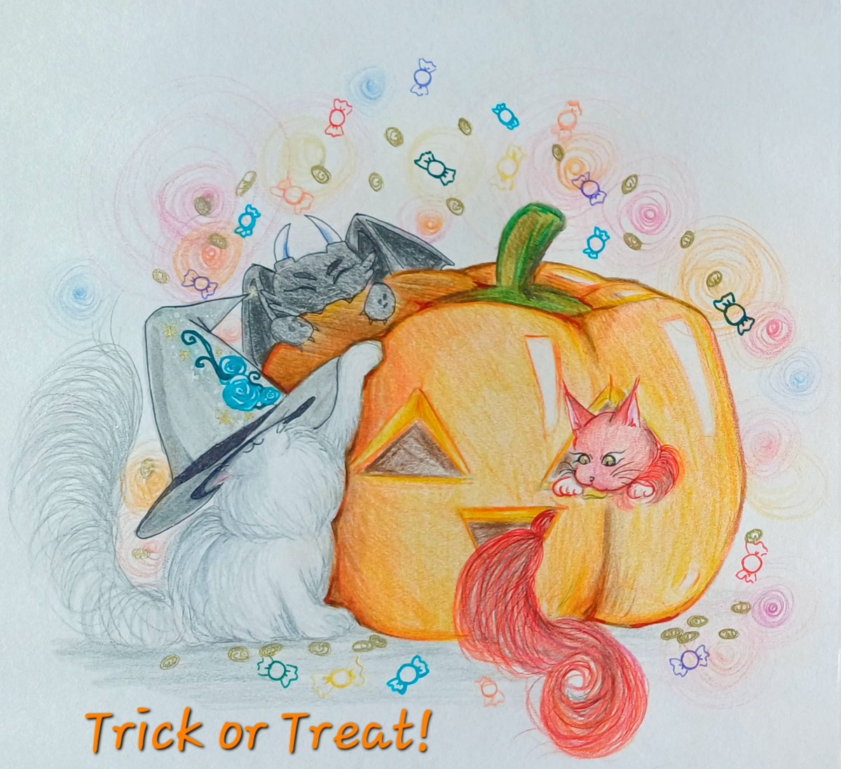 galgilgane31952's tweet photo. #trickOHRtreat #온홍라 #백망되
똑.똑.똑.🎃
우리가 귀엽다면 사탕을 내놓으라는건데!🎃 https://t.co/WEzuorbmrB