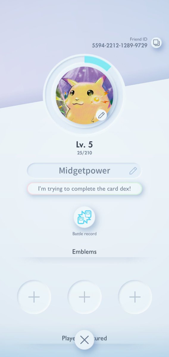 MidgetPower2's tweet photo. @RealRandyChavez @Pokemon Just started, friend request sent! https://t.co/WPsZIWBuuC