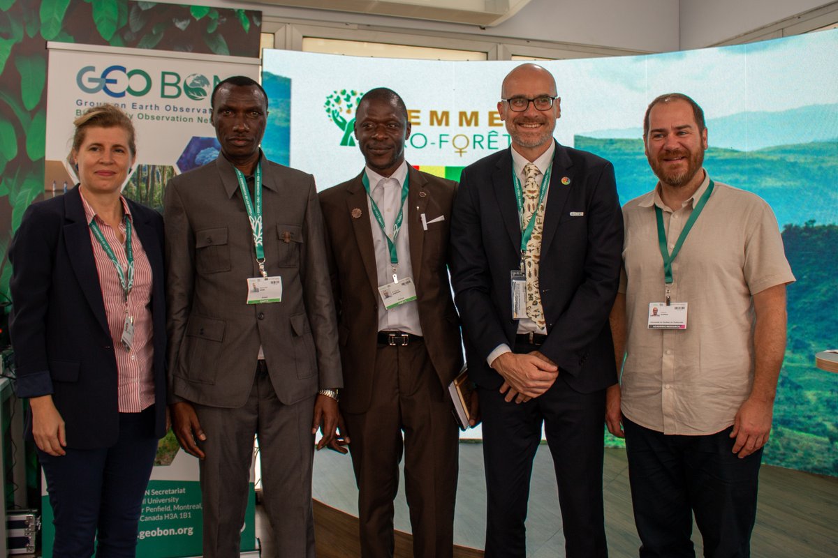 GEOBON_org's tweet photo. 🌍At #COP16Colombia: GEO BON announces a new partnership with Guinea’s Ministry of Environment, @habitat_nat, & @UPADveloppemen1 to boost #biodiversity monitoring!
Together, we’ll implement #BONinaBox, supporting Guinea’s #KMGBF goals.
Read more 👉 https://t.co/jy7gUgXXzH https://t.co/qoWJ0yGVNK