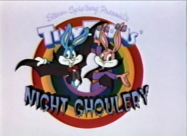 SatMForever's tweet image. Tiny Toon Adventures: "Night Ghoulery" 
Babs hosts a special where she and her friends parody a variety of Halloween-themed movies, shows and stories.  #31DaysofSaturdayMorningHalloween