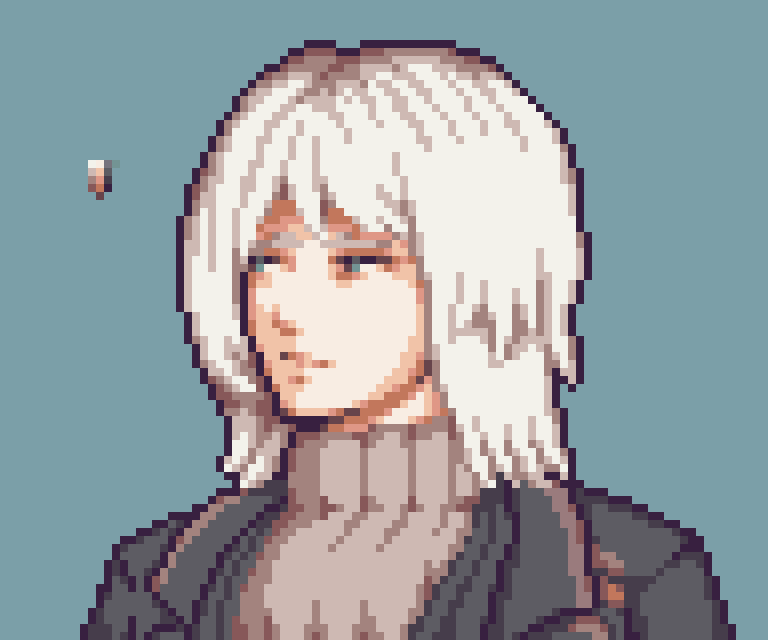 I drew Faust in Fire Emblem GBA's artstyle #LimbusCompany #Limbus_Company  #pixelart