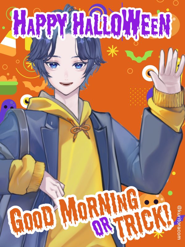 takuro_IRIAM's tweet photo. #おはようVliver 

ℋ𝒶𝓅𝓅𝓎𝕙𝕒𝕝𝕝𝕠𝕨𝕖𝕖𝕟🎃

みんなおはよ！
ハロウィン当日やね
親戚が誕生日だからLINEギフトをあげた俺

今週もあとちょっと！みんなもゆるふぁい

 #たくローへいらっ���ゃい https://t.co/HVdGhpo8uk